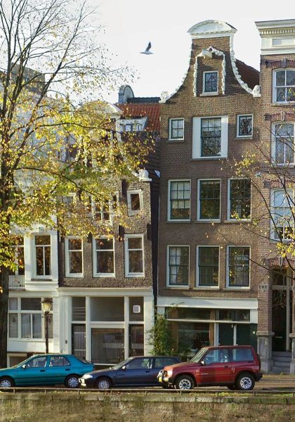 Nieuwe Herengracht 61 en 63. Foto Martin Alberts