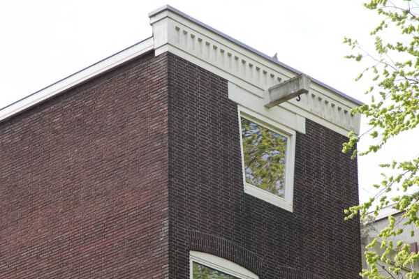 Een moderne topgevel (&copy; Walther Schoonenberg)