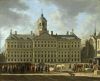 Stadhuis van Amsterdam op de Dam, Gerrit Berckheyde, 1672
