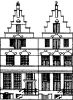 Herengracht 84-86 in Grachtenboek van Caspar Philips