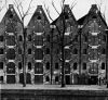 Gesloopte pakhuizen Prinsengracht 219-233.