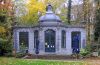 Tuinhuis staat sinds 1909 in het Wolvendaelpark, Ukkel (Brussel)