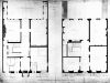 Plattegrond souterrain en hoofdverdieping uit 1792 (uitgangspunt voor restauratie 1940)