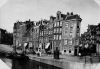Prinsengracht 130-150 op een oude foto uit ca. 1870