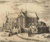 Nieuwe Kerk. Prent van Claes Jansz Visscher, 1613