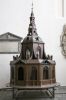 Koepelkerk voor de Botermarkt, maquette uit ca. 1700 gemaakt in opdracht van kerkmeester Listingh in de Oude Kerk (© Walther Schoonenberg)