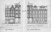 Ontwerptekening gevels door architect Gerard Prins