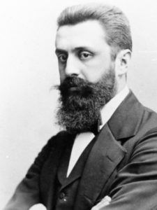 Theodor Herzl (1860-1904), de grondlegger van het Zionisme